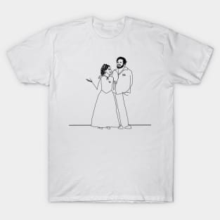 Pavarotti and Kathleen Battle by 9JD T-Shirt